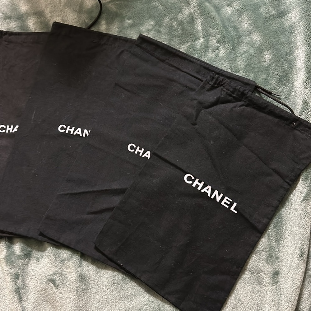 Chanel draw string dust bags six total - Picture 2 of 6